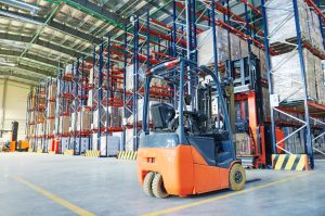 A warehousing business with complete supplies